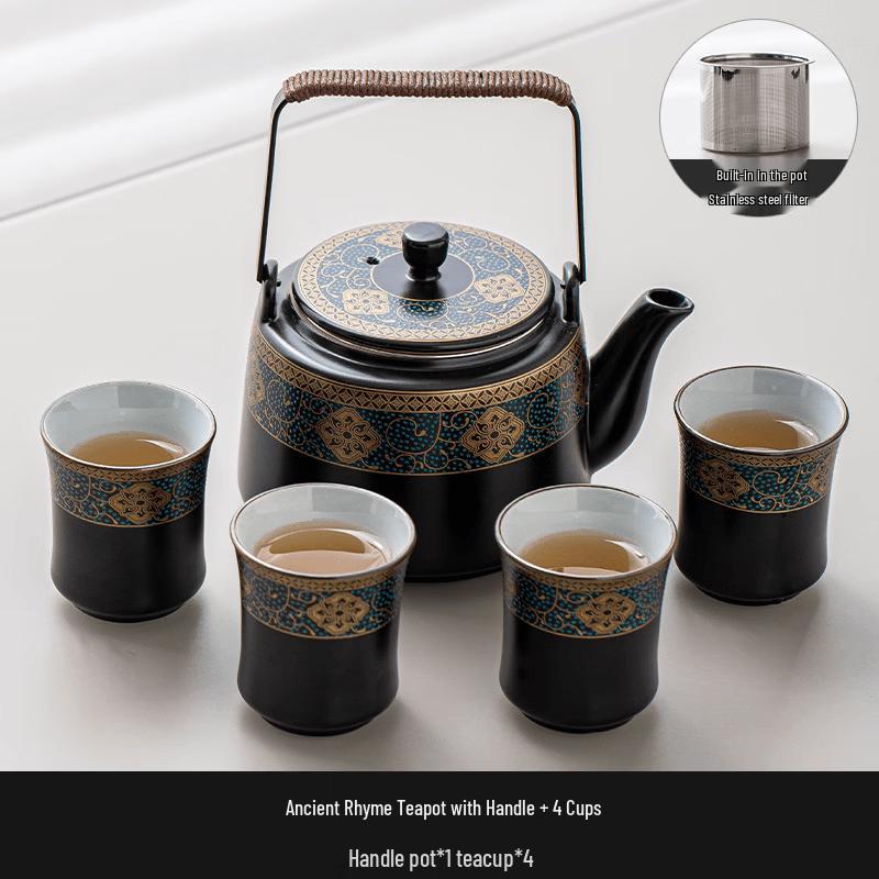 Ancient Charm Ceramic Tea Set 1