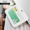 Vertical & Horizontal Double-Sided Transparent Employee Badge Holder with Color Options
