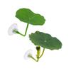Betta Fish Leaf Pad Suction Cup Leaf Hammock Resting Bed Safe Environment Betta Spawning Bed for Aquariums Landscape