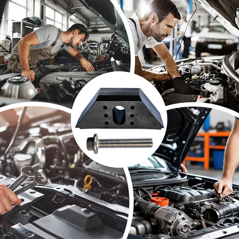 Battery Hold Down Clamp Base Clamp Battery Hold Down With Stainless Steel Bolt Kit Screw-On Battery Clamp Shock-Absorbing Base