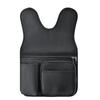 Beach Chair Side Bag Oxford Cloth Side Bag For Fishing Chair Wear-Resistant Organizer Pouch Black Chair Side Pouch