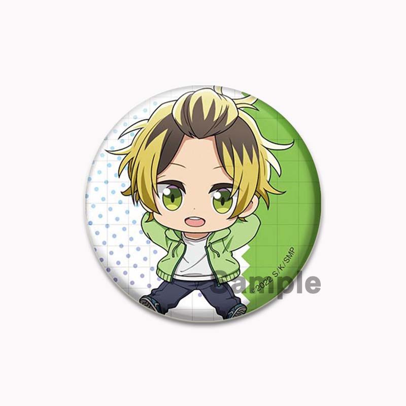 32/44/58mm Round Anime SASAKI and MIYANO Enamel Pins Handmade Brooch Cartoon Cosplay Badge On Backpack Jewelry Accessories Gifts