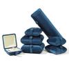 Snap-closure shell velvet jewelry box, luxury jewelry box, ring box, pendant necklace packaging box