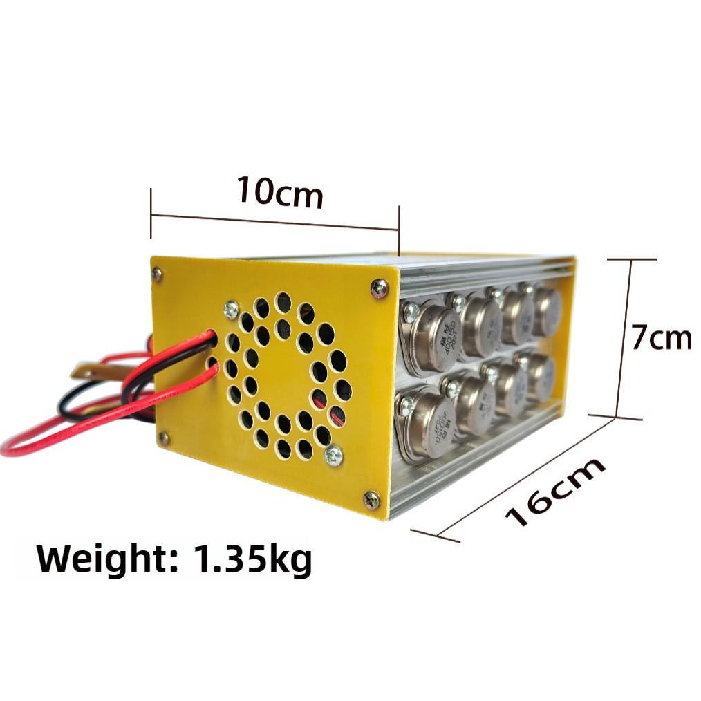 

12 В Портативный Инвертор Источник Питания Литиевая Батарея Низкочастотный Усилитель Высокомощный Электронный Импульсный Инвертор