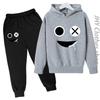 Children Set Boys Girls Kids Clothing  Sweatshirt 3-12 Years Toddler Printing Spring Sports Leisure Time Hoodies