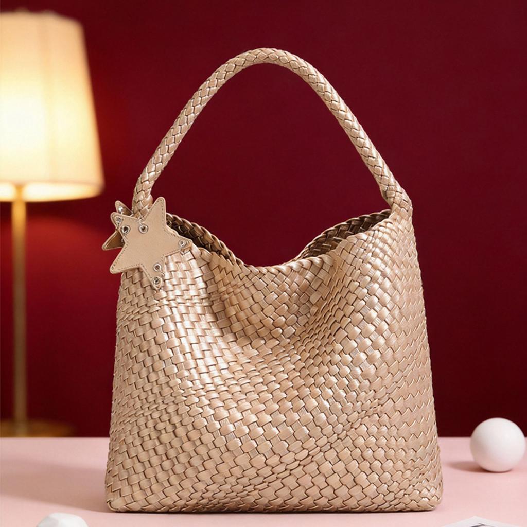 Large Size Tote Bag, Hand Woven Bag, Underarm Bag, Shoulder Bag, Large Capacity