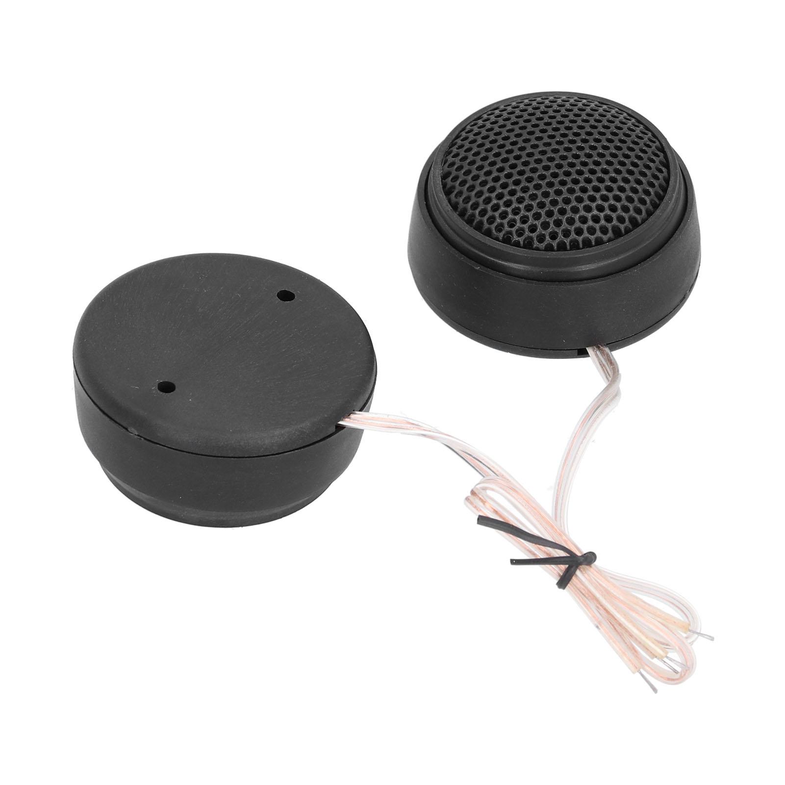 

Pair Car Mini Tweeter Speakers 360 Degree Adjustable 5KHz 20KHz 4 Ohm for Bus MInibus Medium Trucks