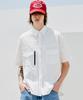 KND Nylon 2Nd Type Trucker Regular Fit Shirt White