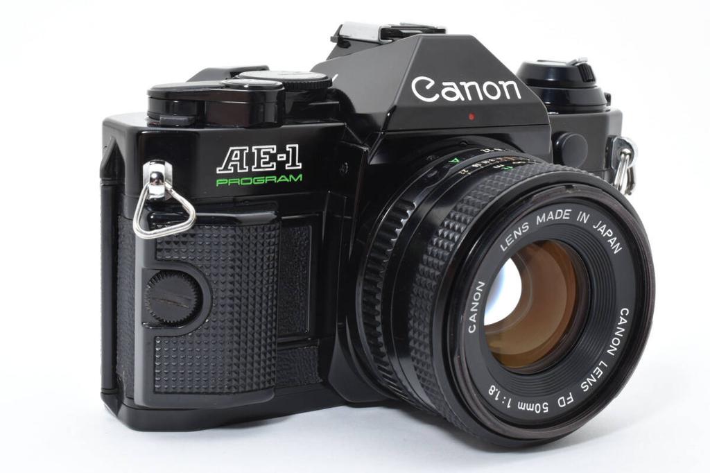 [Used] Canon AE-1 Program 35mm Film SLR Camera – Serviced, Excellent Condition, Fully Working