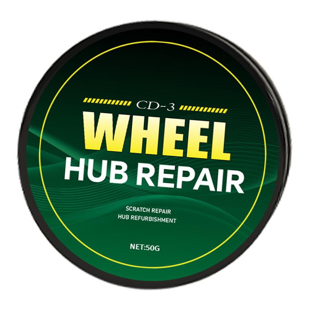 Effective Wheel Scratch Repair Paste 50g Formula Wheel Hub Scratch Remover Polish for Smooth Finishes On Metal Surfaces