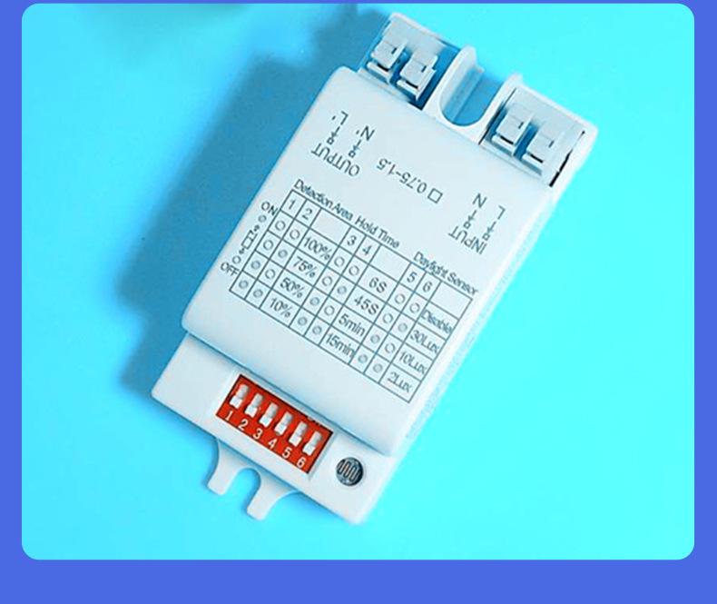 Adjustable Timer Microwave Radar Sensor Light Switch