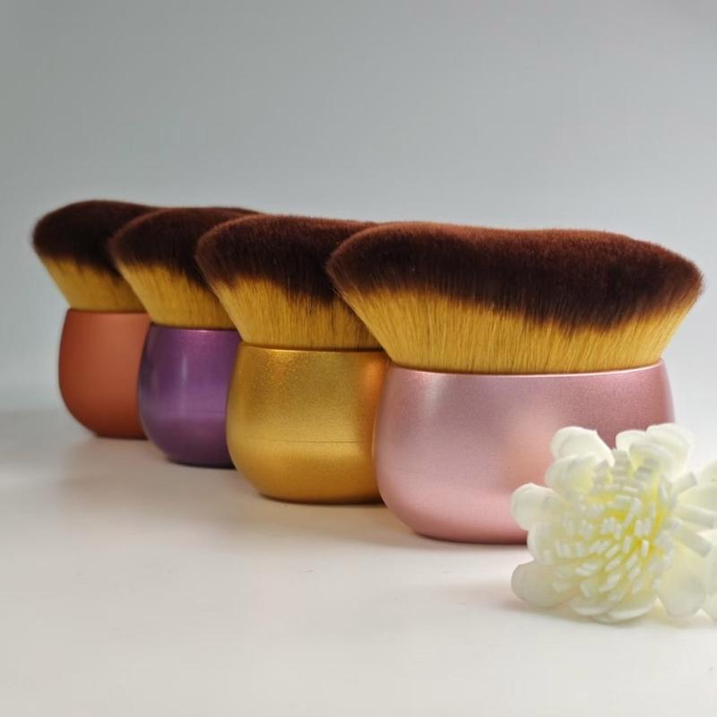 Professional Kabukis Makeup Brush For Full Body Selfs Tanning Bronzer Blending Seamless Coverage