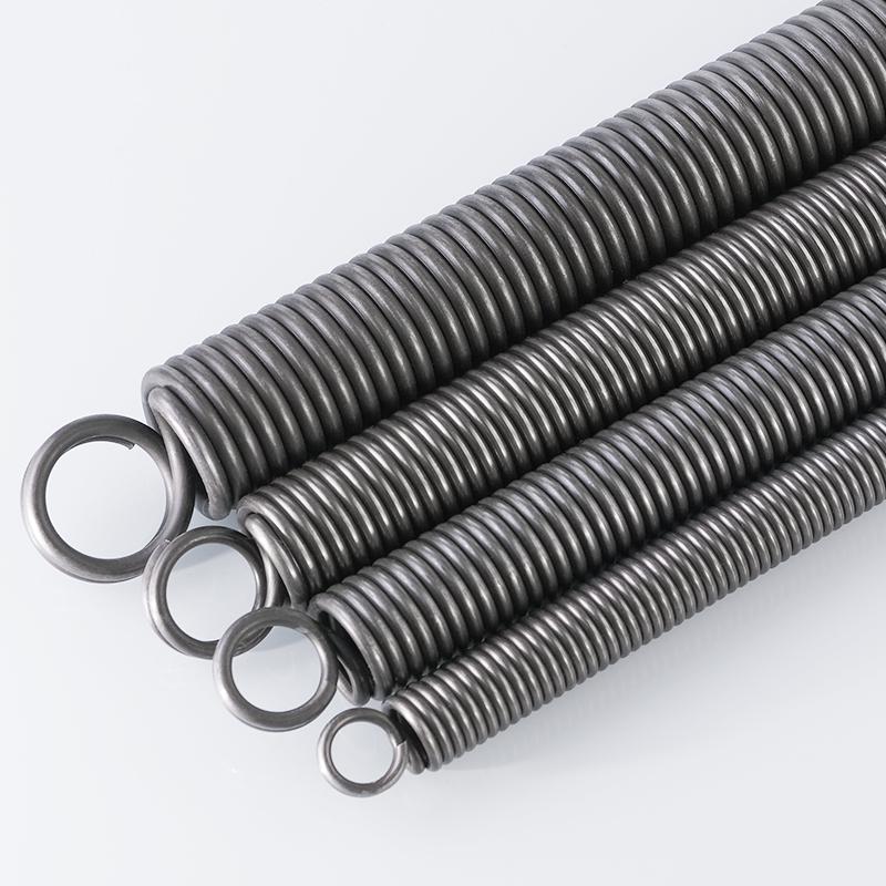 Dual Loop Hook Tension Spring, Steel Wire Thickness 0.3-6mm, Outer Diameter 3-50mm