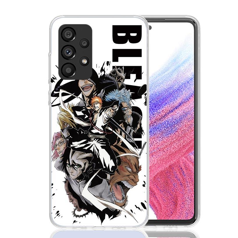 Anime Bleach Ichigo Kenpachi Phone Case For Samsung Galaxy A17 A16 A14 A15 A13 A57 A56 A54 A55 A53 A37 A36 A34 A35 A33 A26 A24 A