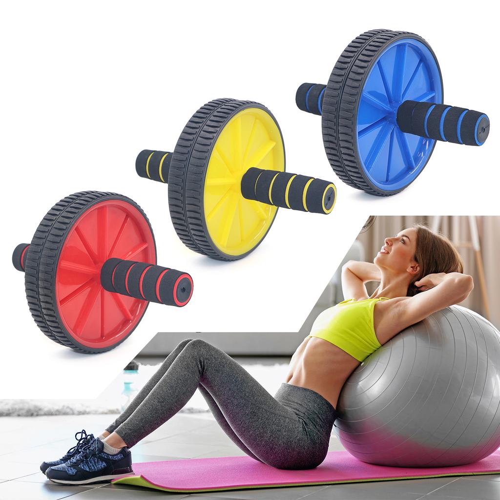 Roller Core Strengths Home and Gym Equipment Abdominal Muscle Trainer Workout Roller Wheel Man Women Abdominal Exercise