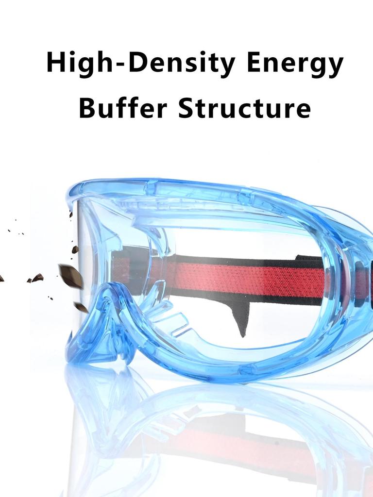 Windproof Anti-Fog Safety Goggles for Adults - Sandproof, Dustproof, Cycling & Labor Protection Glasses