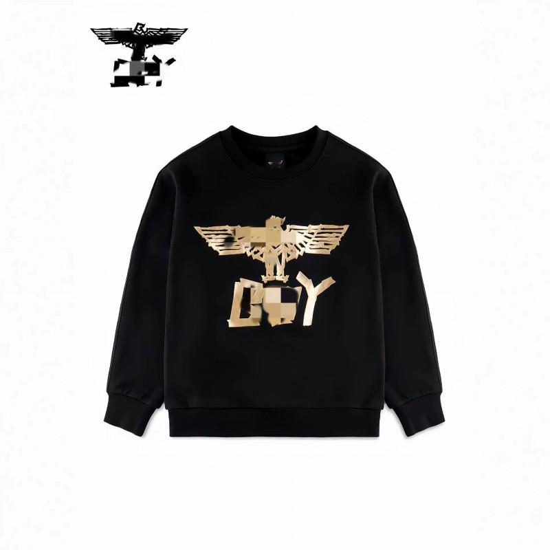 Mens Vintage Crewneck Sweatshirt Loose Fit Couple Style Long Sleeve Student Top Fall