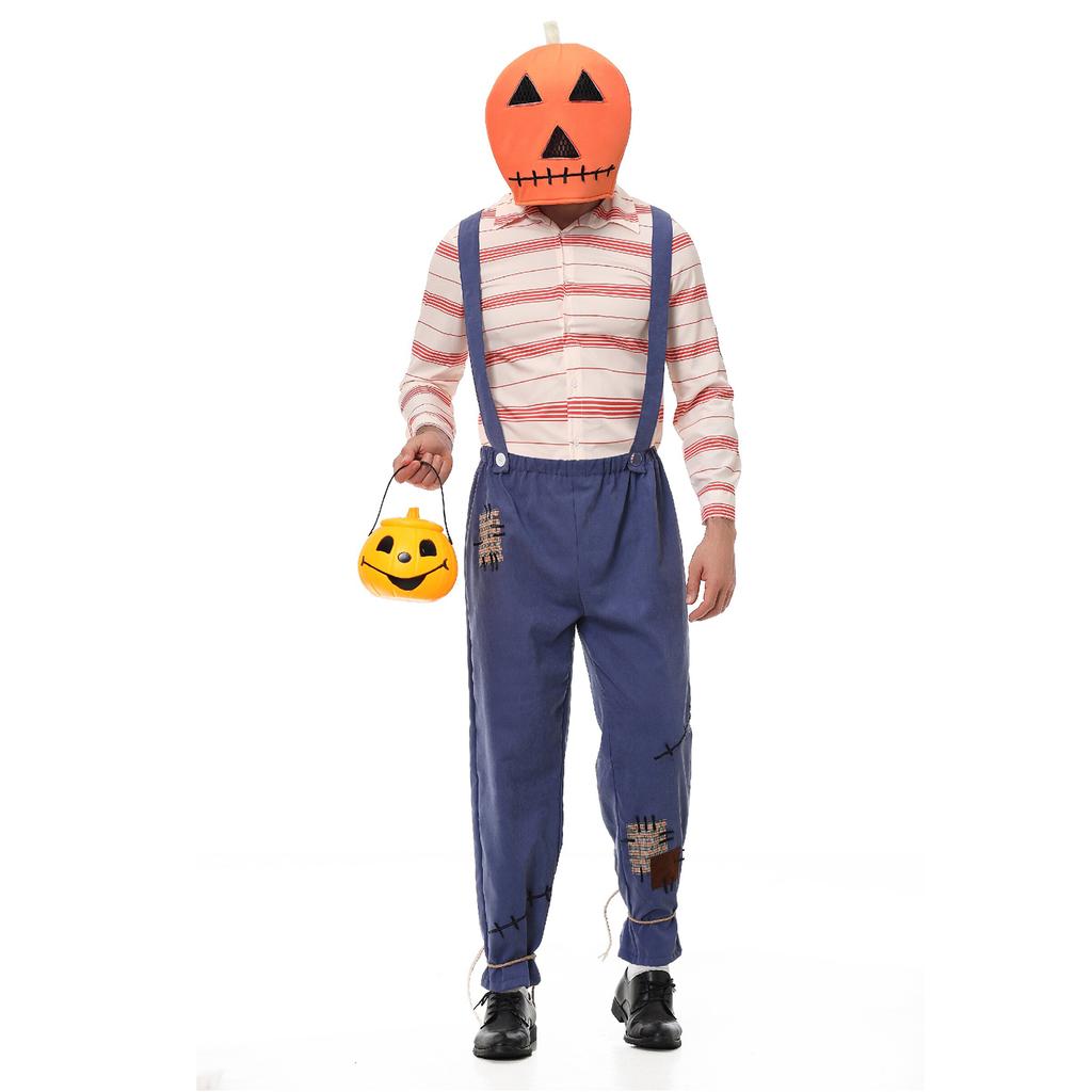 Family Halloween Pumpkin Costume Matching Set for Parent-Child Party