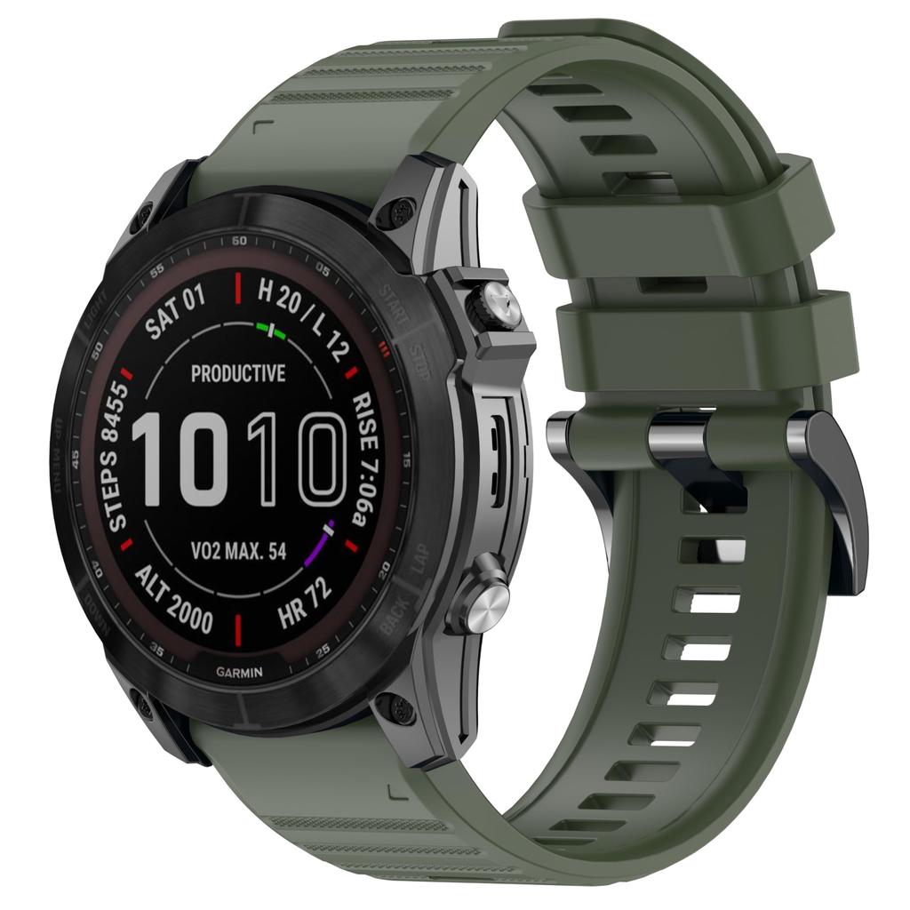 22mm 26mm Silikonarmband für Enduro 3 Tactix Armband für Garmin Fenix 8 E 7 7X Pro 5 5X Plus 6 6X Pro Epix Gen 2 QuickFit Band