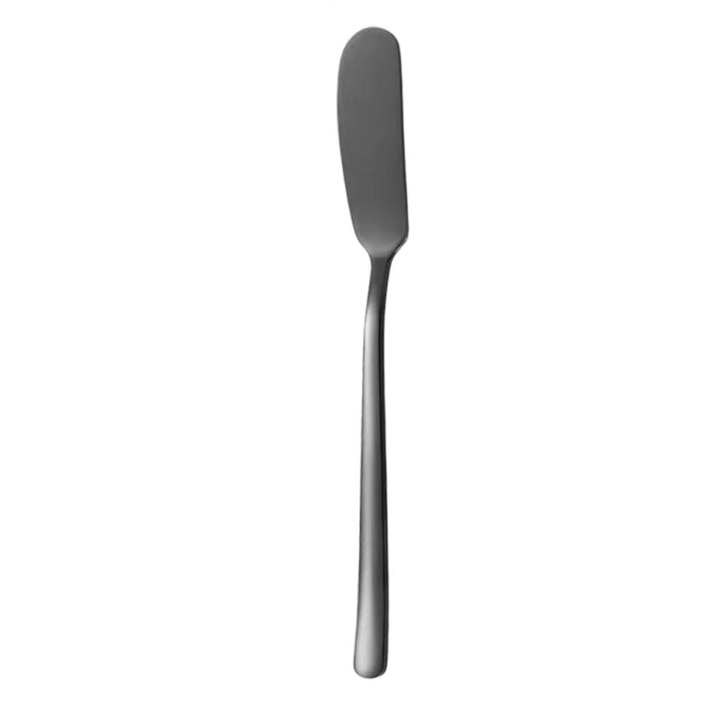 Stainless Steel Baking Spatula Butter Knife with Ergonomic Handle for Spreading and Scraping in Kitchen and Baking Tasks