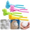 1 Set Snowball Making Clips Low-temperature Resistant Cartoon Entertainment Children Winter Snowball Clips
