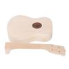 DIY Ukulele-Bausatz 23 Zoll Handbemalter Pappelholz-Hals Konzertukulele für Kinder