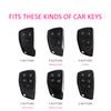 2x Silicone Car Key Fob Cover Case Keychain For Chevrolet Silverado 1500 2500HD 3500HD Tahoe Suburban GMC Sierra EV Canyon Yukon