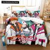 3D Cartoons Game Helios Rising Heroes Bedding Set Single Twin Full Queen King Size Bed Set Adult Kid Bedroom Duvet Cover Sets