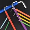 Allen Key Set L Wrench Kit For Allen Screw 9Pcs Long Arm Hex Key Set 1.5Mm To 10Mm Hexagon Spanner Hand Tools For Bicycle Repair