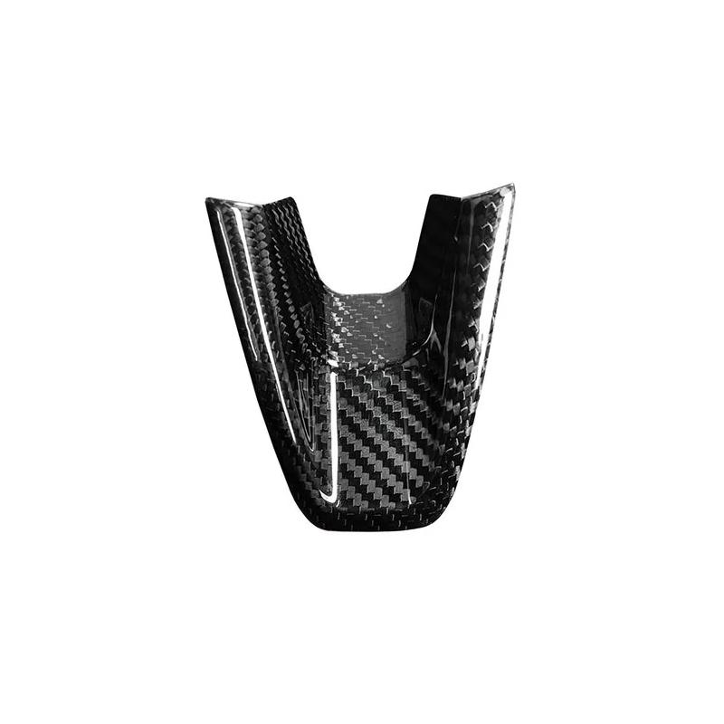 

Real Carbon Fiber Steering Wheel Cover For Genesis G70 2017 2018 2019 2020 2026 2026 G80 2020+ Red Interior Accessories LHD/RHD