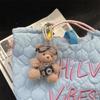 Original Camera Bear Pendant Keychain - Plush Doll Figurine Charm Gift