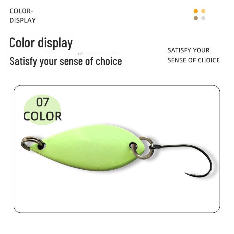 

Бионическая приманка для дальнего заброса с блестками для ловли пресноводной молоди 3.5g