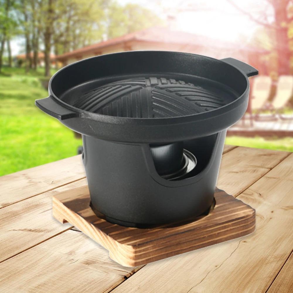 Portable Barbecue Grill Detachable Mini Barbecue Stove Safe To Use Japanese Alcohol Stove  Garden