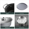 Chui Da Huang Multi-functional Oval Fish Steamer