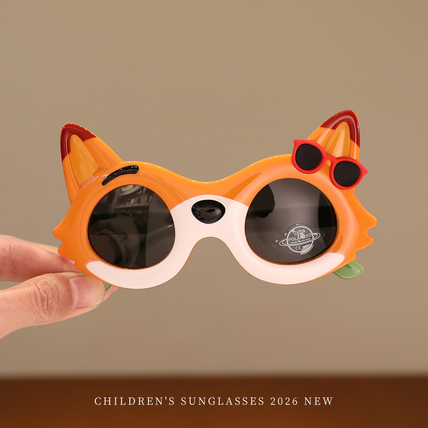 Hot! Kids Polarized Sunglasses UV Protection Sunglasses Korean Fashion Sunglasses For Toddler Baby Boys Girls Outdoor 2026 Gift 0-8 years old