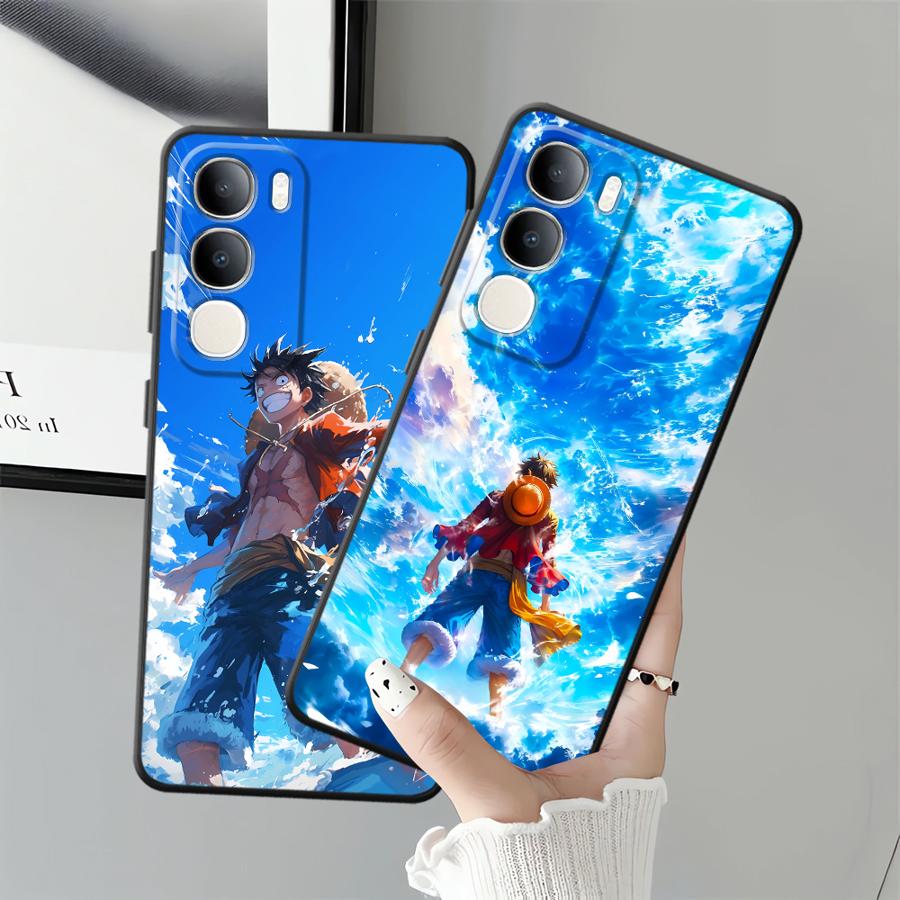 Phone Cover Case for Vivo Y52S Y93 Y71 Y91 Y75 Y81 Y50 Y95 Y51S Y78 V27 V21E V23 V25 V30 V29 Y53S Cool Zoro Anime