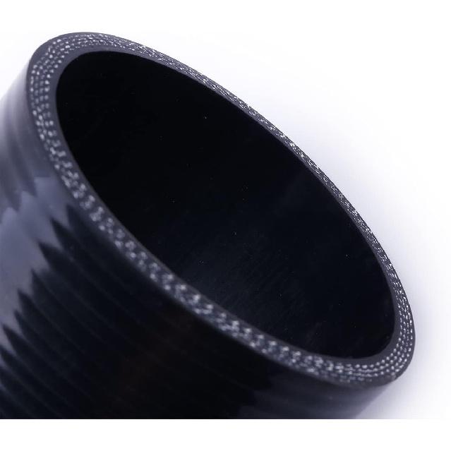 4 Inch Silicone Straight Hose Pipe Coupler,ID 4″(102Mm),Length 3"(76Mm),Wall Thickness 4-Ply (5.4Mm) Turbo Hoses