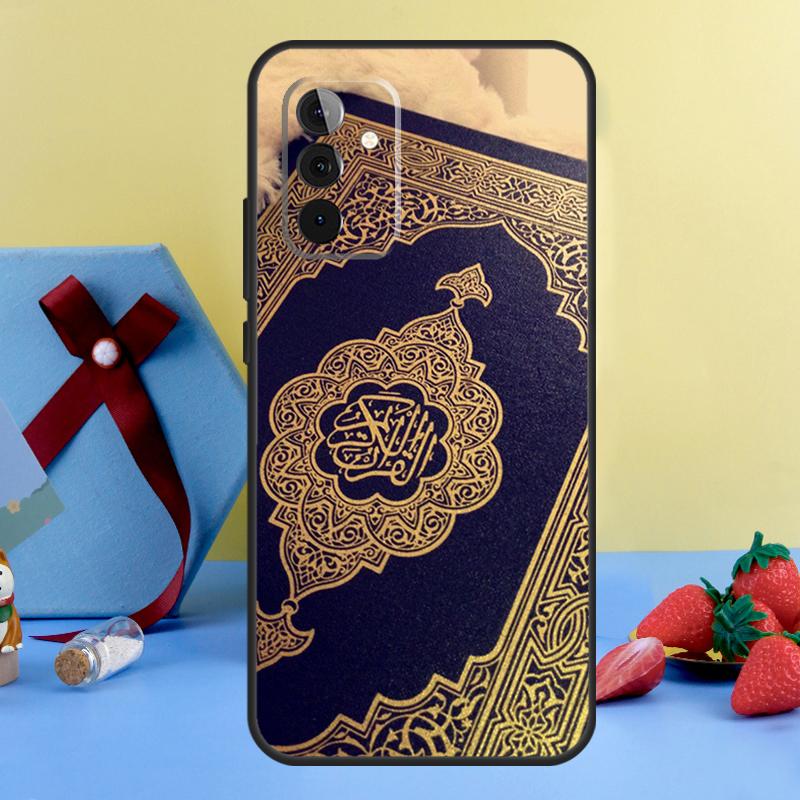 Islamic Book Arabic Quran Muslim Case For Samsung Galaxy A14 A54 A34 A12 A22 A32 A52 S A51 A71 A13 A23 A33 A53 A15 A25 Cover