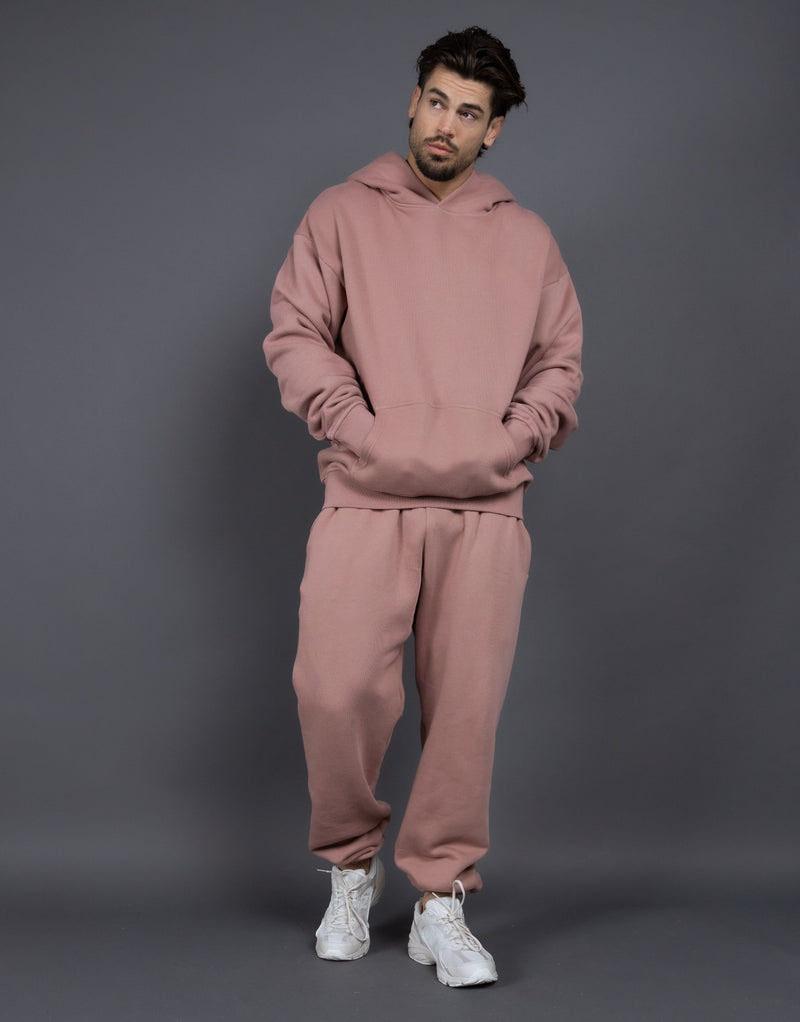 Fleece Lined Hoodie Set for Men
