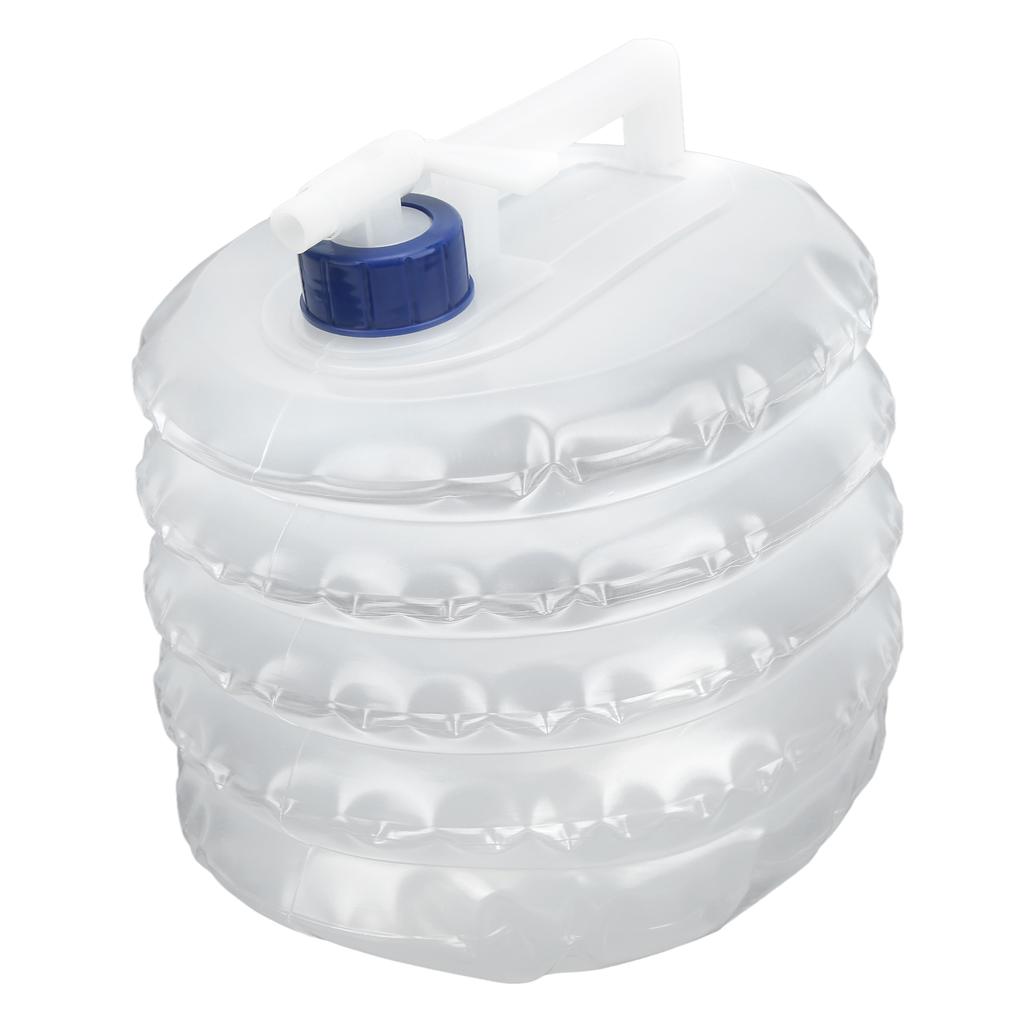 Collapsible Water Container with Spigot Portable Water Storage Jug Tank Carrier for Outdoor Camping