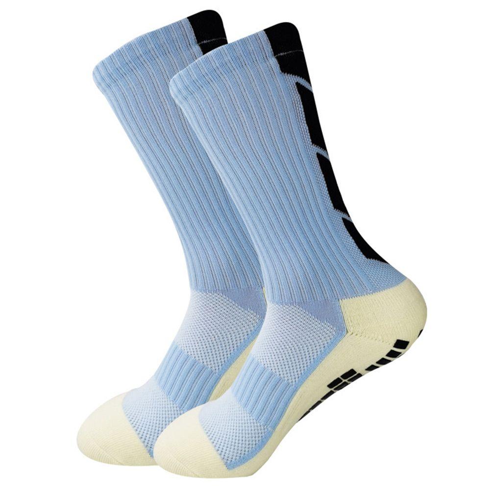 Adults Dispensing Breathable Non Slip Sports Socks Football Socks Medium Tube Cycling Socks