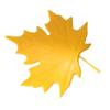 Maple Leaf Shape Anti-Collision Door Wedge Silicone Slip-resistant Door Stopper Living Room Kitchen Furniture Accessories