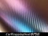 3D Carbon Fiber Majora 152cm X Car Wrapping Blue Sheet, Blue, 30cm, Sheet,