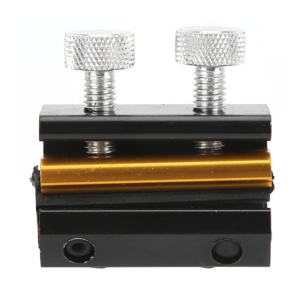 Oliatore Doppio per Cavi Moto Luber Lubrificatore Strumento Alluminio Gomma Modifica per ATV Nero Oro