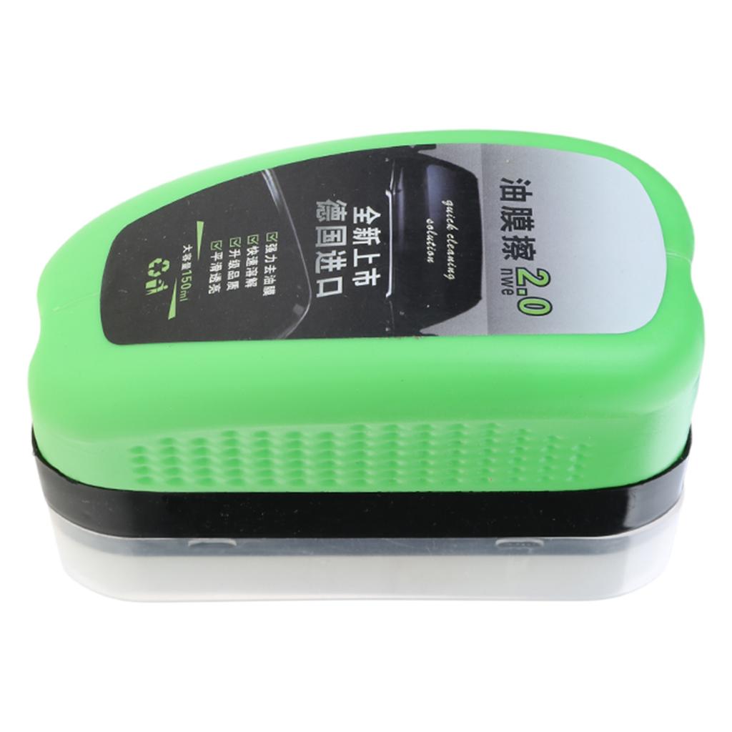 High Efficiency Glass Oil Film Remover Automotive Glass Cleaner Oil Film Cleaning for Clear Windshield Night Driving