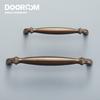 Dooroom Brass Furniture Handles Wardrobe Dresser Cupboard Shoe Box Cabinet  Drawer Pulls New Classic Pastoral European Knobs