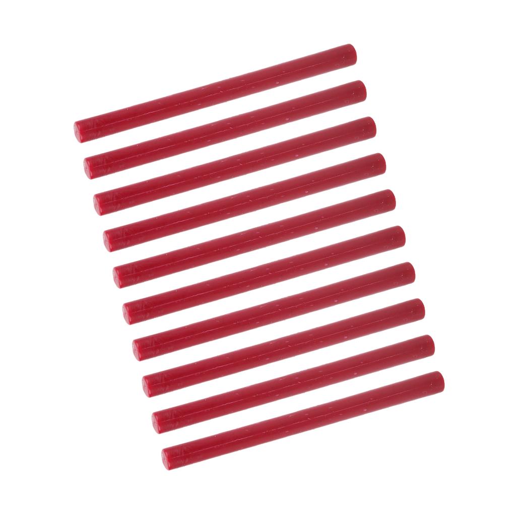 10Pcs Sealing Wax Stick Convenient Smokeless Flexible Hot Seal Sticks for Envelopes Cards Manuscripts