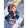 Disney DIY Pearl Painting Frozen Winter Adventure Decorative Art Creative Ornament Gift for Friends Desktop Display