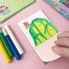 35Pcs Squeegee Art Kids Paint Kit, Diy Material Magic Reveal Rainbow Scratch Art