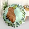 Capybara Themed Travel Umbrella-8 Ribs Automatic Opening and Closing, Portable Folding Design, Compact and Stylish Umbrella Suitable for Out